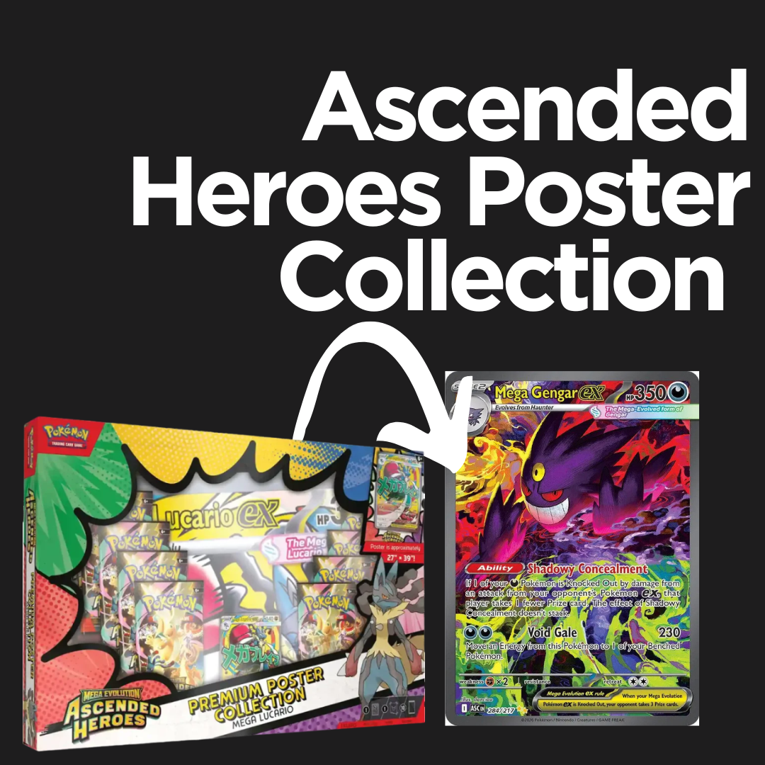 Pokemon - Ascended Heroes Premium Poster Collection Box Boxbreak (EN)