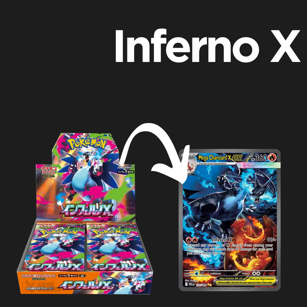 Pokemon - Inferno X Display Boxbreak (JP)
