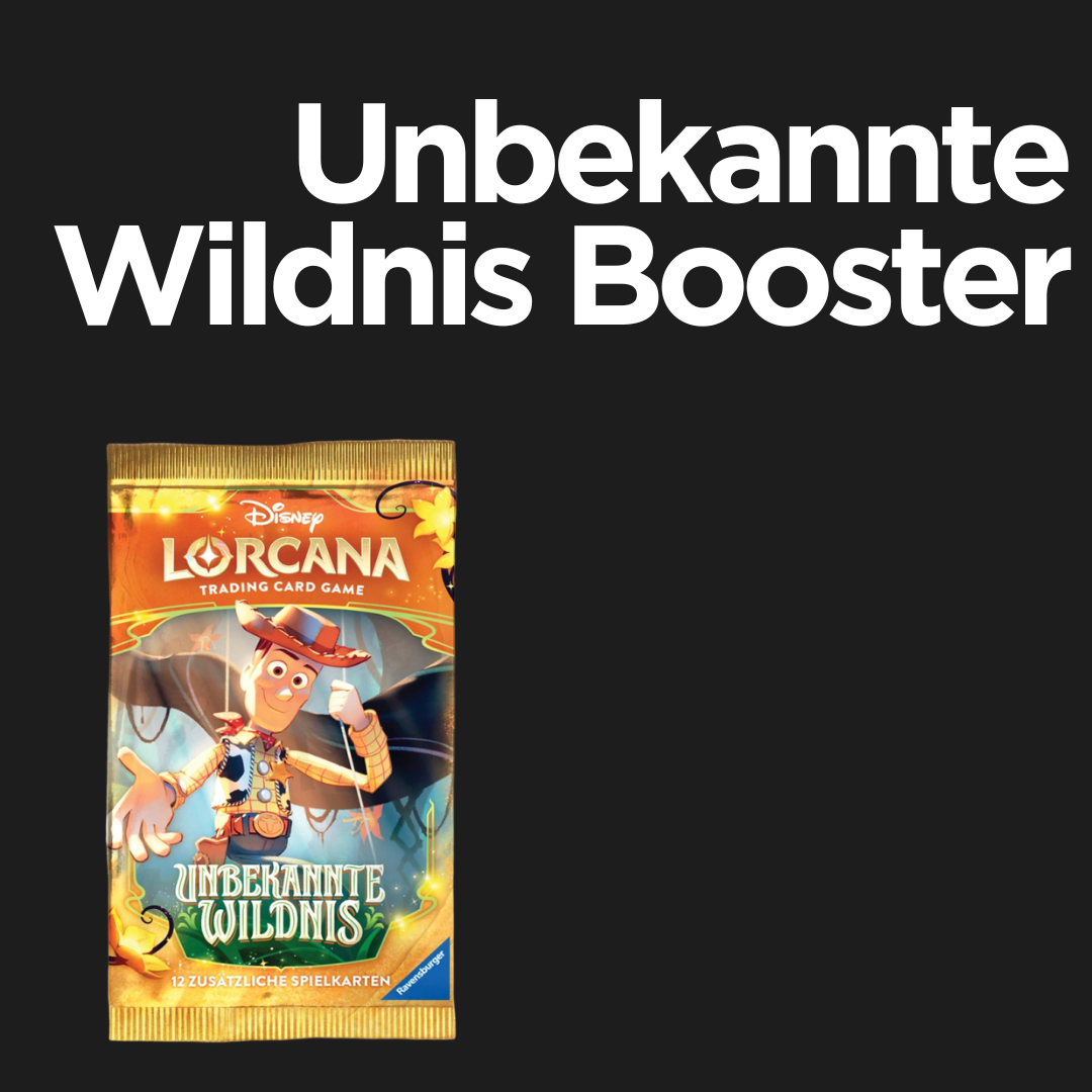 Disney Lorcana - Unbekannte Wildnis Booster (DE)