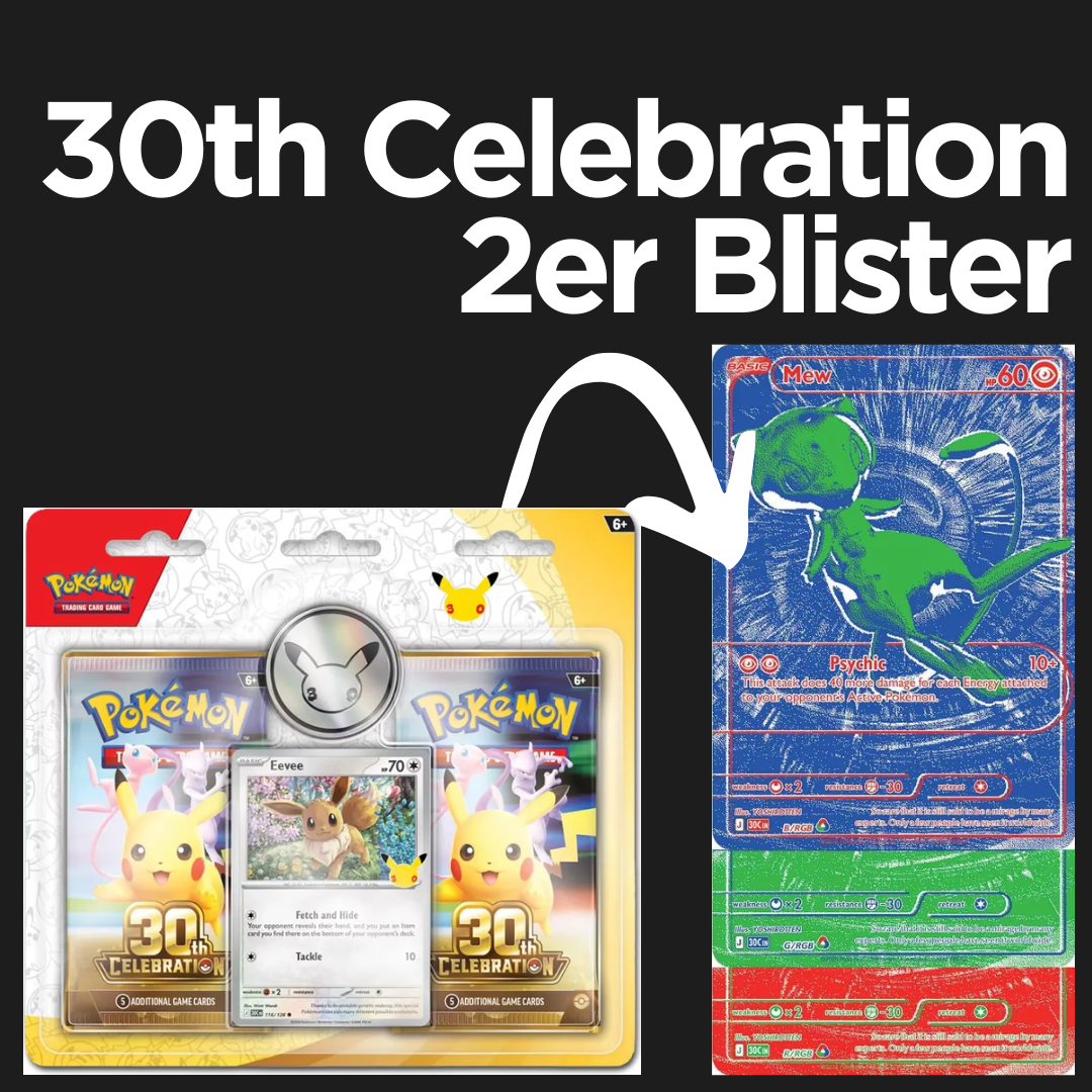 Pokemon - 30th Celebration 2er Blister Boxbreak (EN)