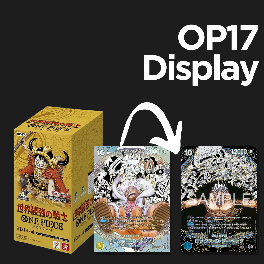 One Piece - The World´s Strongest Warriors OP17 Display Boxbreak (JP)