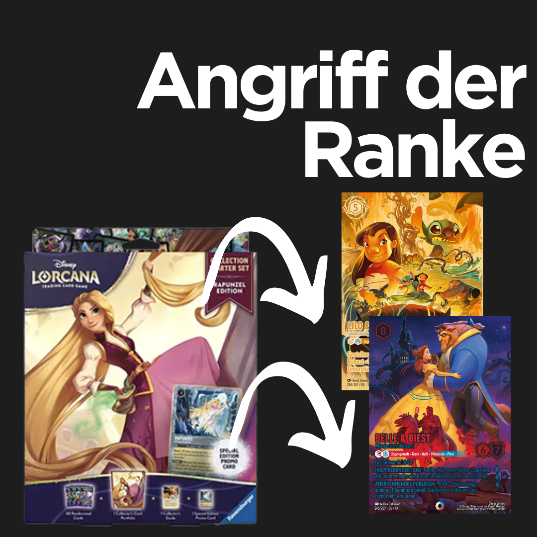 Disney Lorcana - Angriff der Ranke Collection Starter Set Boxbreak (DE)