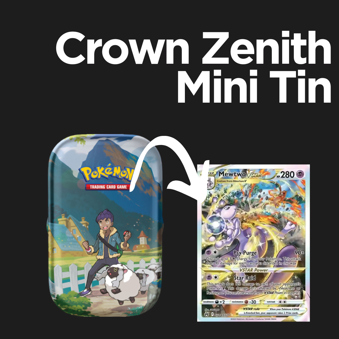 Pokemon - Crown Zenith Mini Tin Boxbreak (EN)