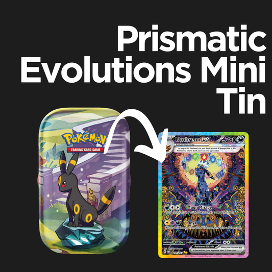Pokemon - Prismatic Evolutions Mini Tin Boxbreak (EN)