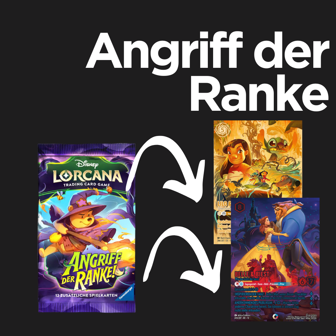 Disney Lorcana - Angriff der Ranke Booster Boxbreak (DE)