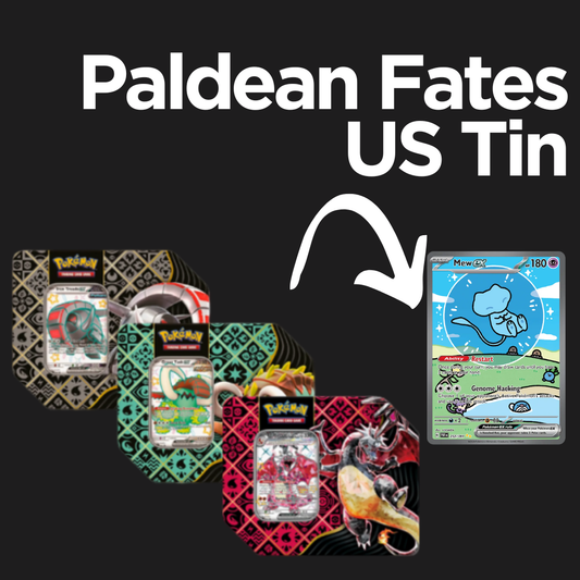 Pokemon - Paldean Fates US Tin Boxbreak (EN)