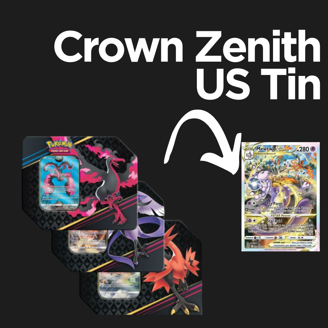 Pokemon - Crown Zenith US Tin Boxbreak (EN)