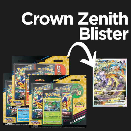 Pokemon - Crown Zenith 3-Pack-Blister (EN)