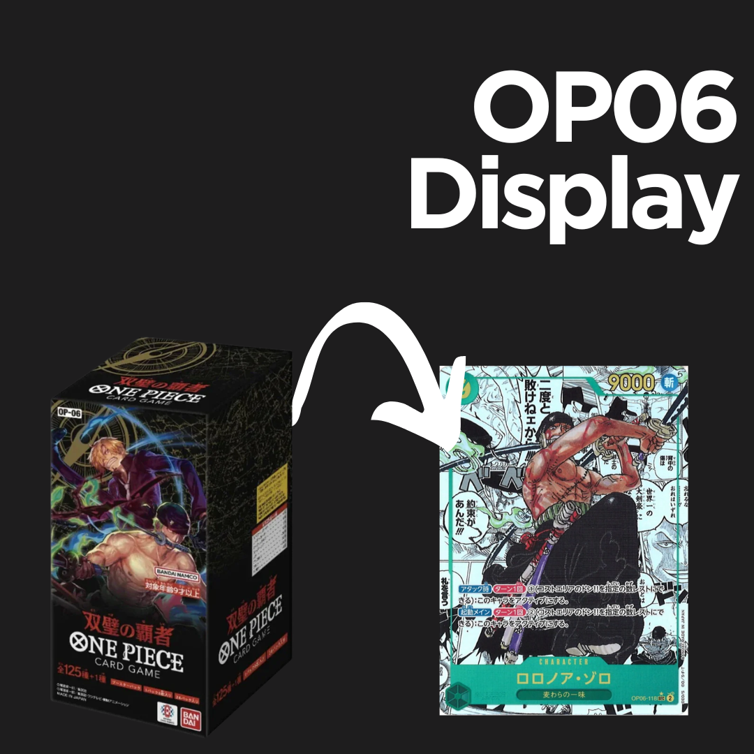 One Piece - Wings of the Captain OP06 Display Boxbreak (JP)