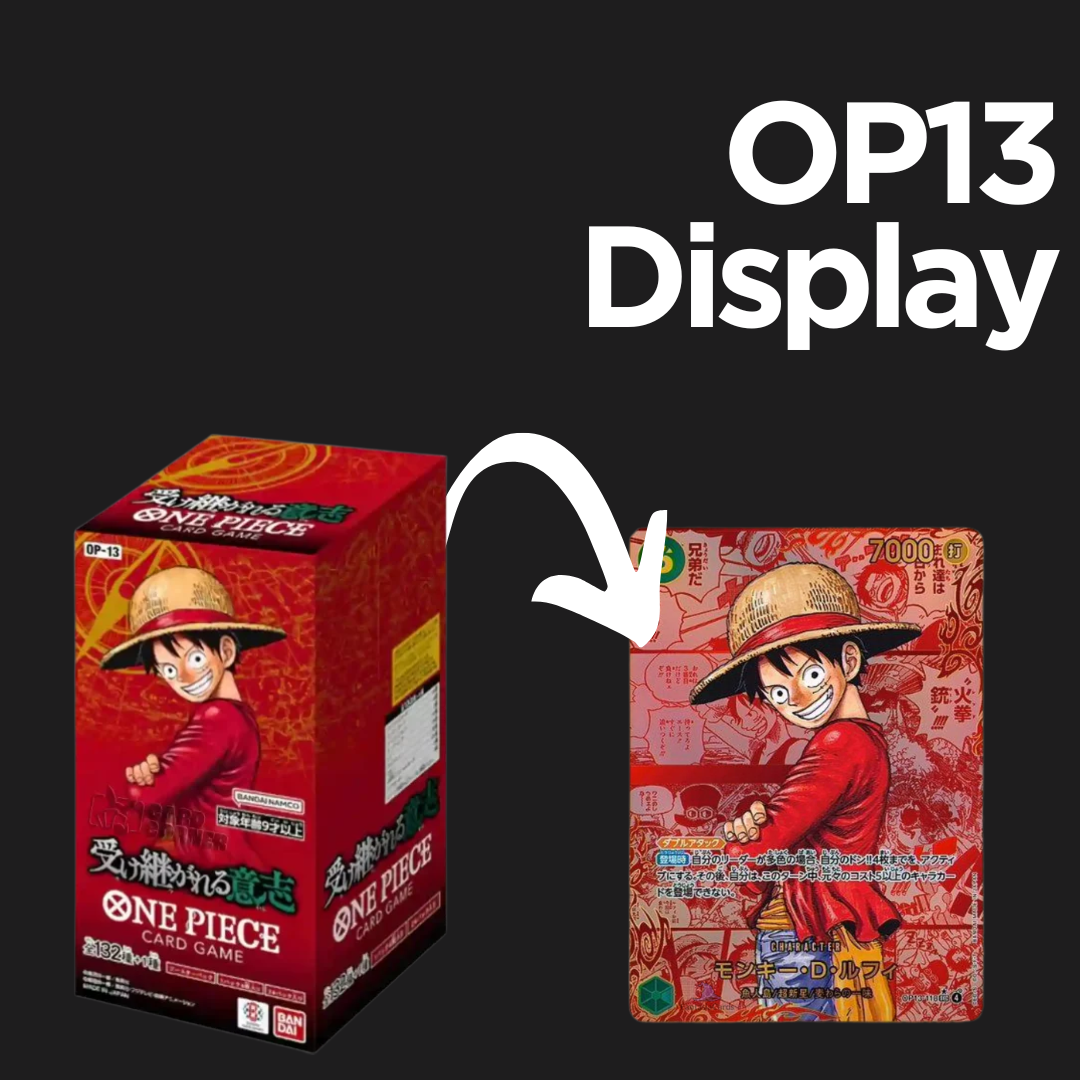 One Piece - Carrying on his Will OP13 Display Boxbreak (JP)