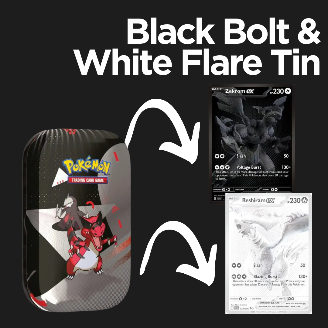 Pokemon - Black Bolt & White Flare Mini Tin Boxbreak (EN)