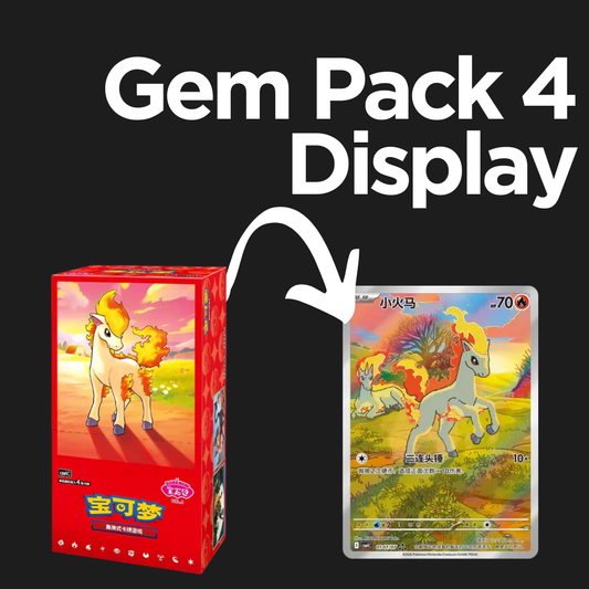 Pokemon - Gem Pack 4 Display Boxbreak (CHN)
