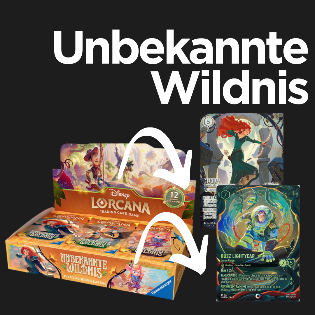 Disney Lorcana - Unbekannte Wildnis Display Boxbreak (DE)