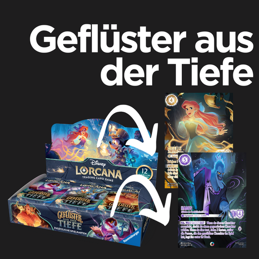 Disney Lorcana - Geflüster aus der Tiefe Display Boxbreak (DE)
