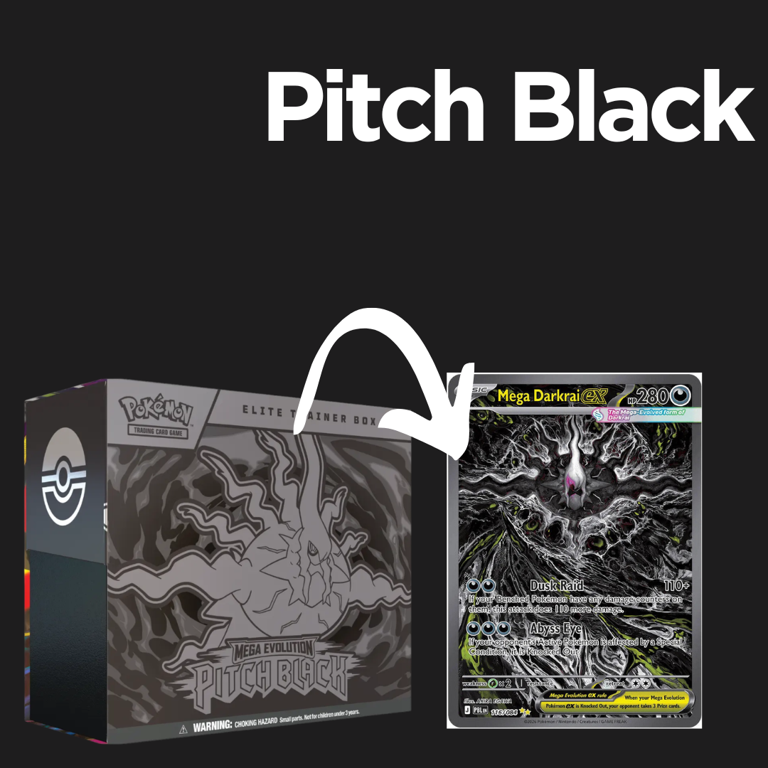Pokemon - Pitch Black Elite Trainer Box Boxbreak (EN)