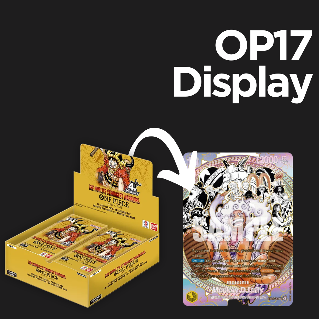 One Piece - (Vorbestellung) The World´s Strongest Warriors OP17 Display Boxbreak (EN)