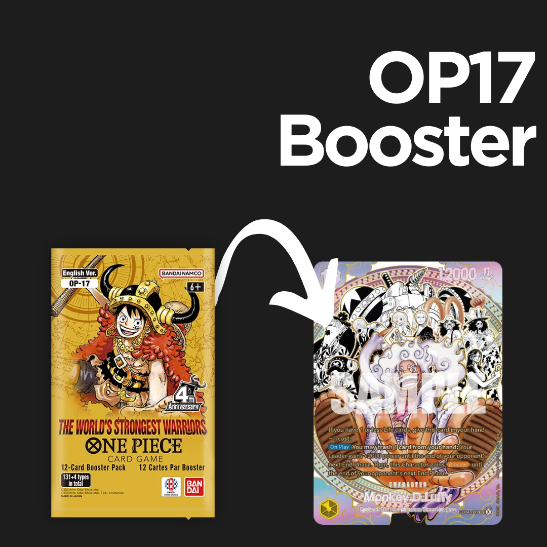 One Piece - The World´s Strongest Warriors OP17 Booster Boxbreak (EN)