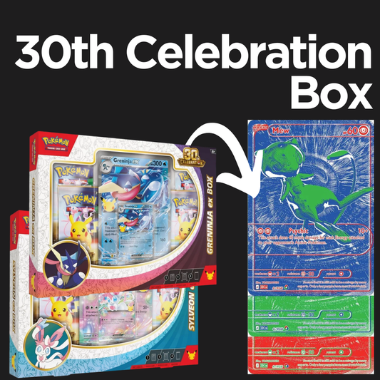 Pokemon - 30th Celebration EX Box Boxbreak (DE)