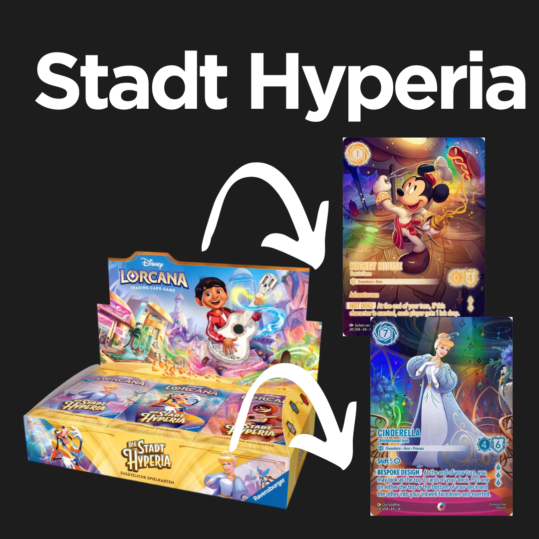 Disney Lorcana - Stadt Hyperia Display (DE) / Vorverkauf für 23.10.26 - 00:00 Uhr!