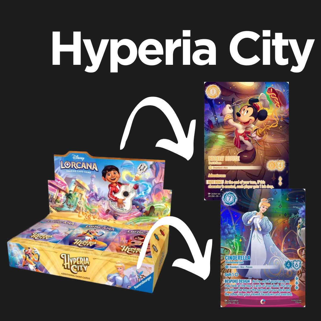 Disney Lorcana - Hyperia City Display (EN) / Vorverkauf für 23.10.26 - 00:00 Uhr!